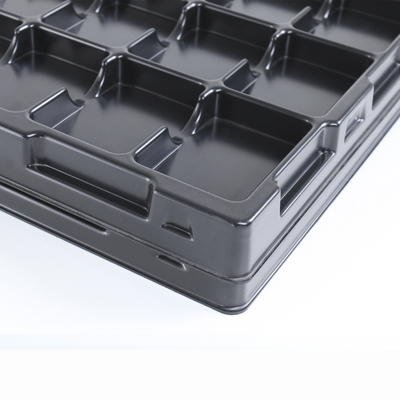 Przewodzący pod ciśnieniem czarny ESD pianka antystatyczna IXPE EVA foam tray do pakowania PCB