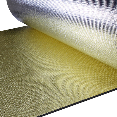 Podwójnie strona folia aluminiowa XLPE XPE piankowy materiał termoizolacyjny do dachu