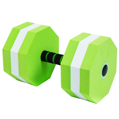 Lekkie EVA Płynący na wodzie Dumbbell Miękka Pianka Pływająca Barbel Do Fitness