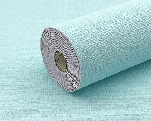 Macaron Teksturowana naklejka ścienna z pianki 3D Pe Folia aluminiowa na dole do sypialni